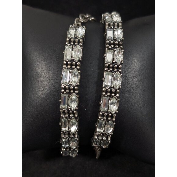 SUGARFIX by BaubleBar Jewelry - Sugarfix by BaubleBar Silver Tone Tennis Wrap Bracelet 14 inches